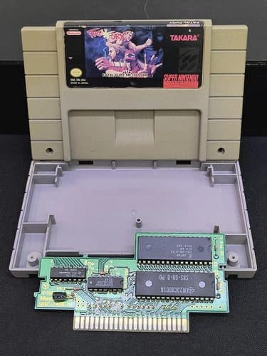 Fatal Fury Tm 1991 Snk Super Nintendo Snes — Gaming vintage, años 90s