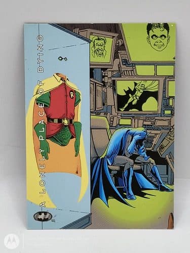 Tarjeta Batman: Saga The Dark Night #55 Skybox Dc 1994 — Coleccionables vintage, años 90s