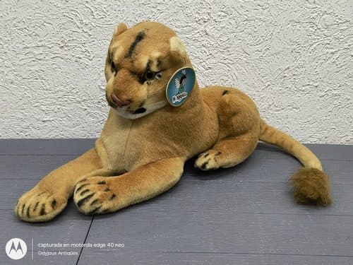 Peluche De Leona Felino Hembra Con Sonido Mi Angelito 37cm Marrón Claro