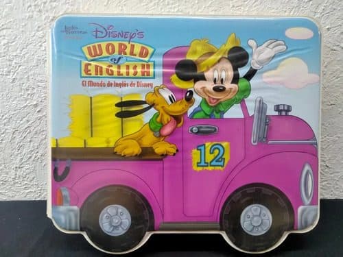El Mundo De Inglés De Disney #12 Vintage Vhs Y Cassettes
