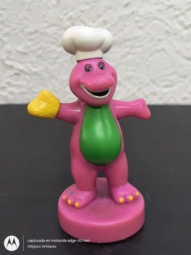 Barney Dinosaurio Chef Sello The Lions Group 1997 Vintage