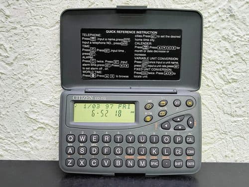 Agenda Electrónica Citizen Ed-110 Original Usada