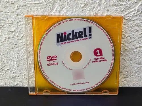 Dvd-rom Nickel! 1 Audio Y Video Francés Solo Disco Original