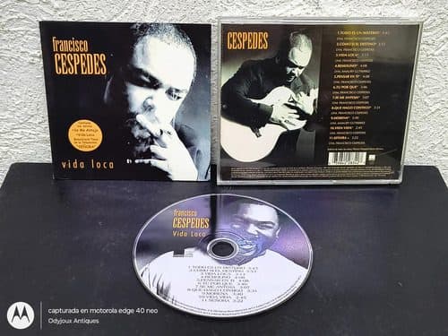 Cd Francisco Céspedes - Vida Loca Warner Music 1997 México