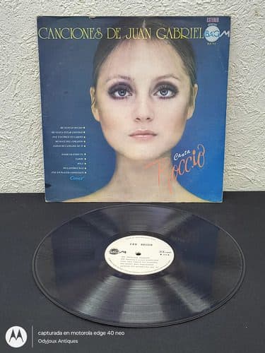Lp Canciones De Juan Gabriel - Canta Rocio Bagm Vynil Vinilo
