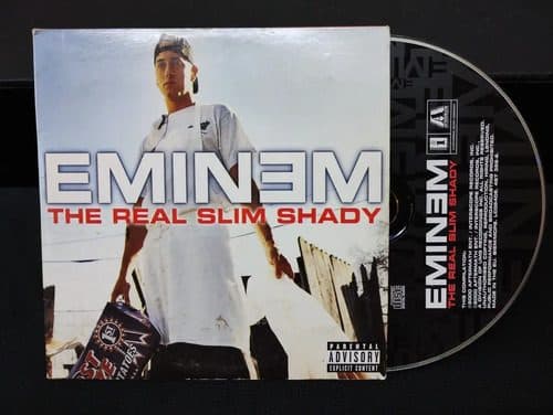 Cd Eminem - The Real Slim Shady - Single 2000 Aftermath Usa Sencillo