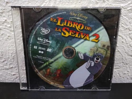 Dvd El Libro De La Selva 2 Disney Solo Disco Usado Original