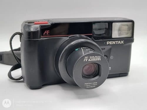 Pentax Iqzoom 70 Af Zoom Macro 35mm No Sirve Es Para Reparar Negro