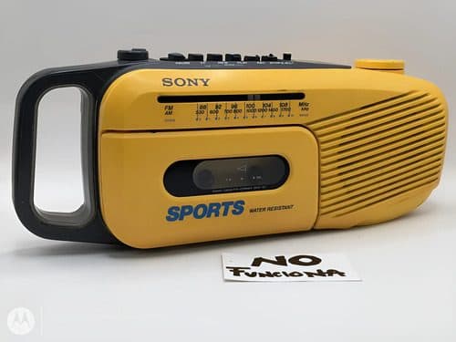 Radio Grabadora Sony Sports Cfm-101 No Funciona Reparar/pz