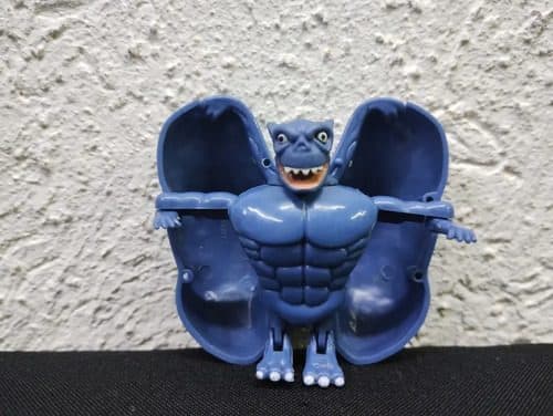 Figura Gárgola Egg Color Azul Bootleg 6cm Usado — Coleccionables vintage