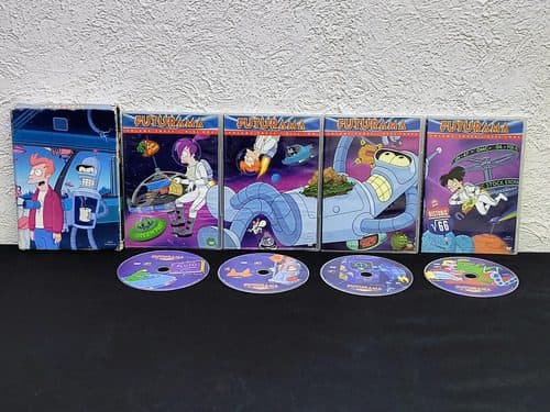Dvd Serie Futurama 3ra Temporada Completa 4-pack Original