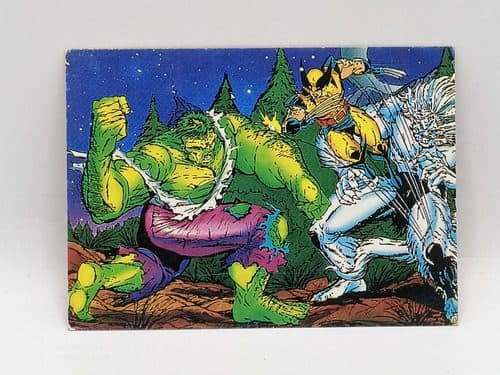 Tarjeta First Defeat #27 Wolverine From Then Til Now 1992