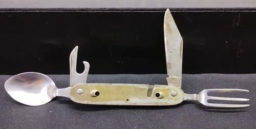 Antigua Navaja Para Campamento Stainless Colonial Prov Usa — Coleccionables vintage