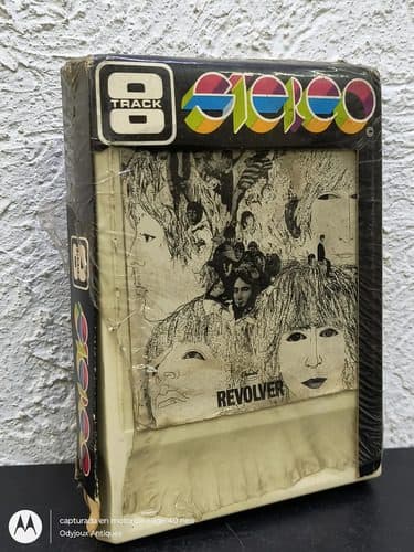 The Beatles - Revolver Cassette De 8 Pistas Vintage 60's