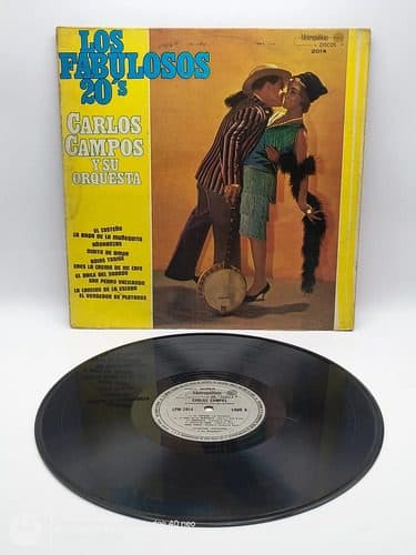 Disco Lp Carlos Campos Y Su Orquesta Los Fabulosos 20's