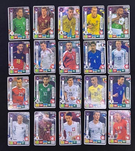 Tarjetas De Fútbol Fifa World Cup Road To Rusia 2018 Paninni — Coleccionables vintage, años NOW