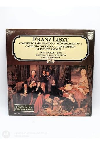 Disco Lp Los Grandes Compositores Salvat Franz Liszt #20 Estándar — Audio vintage, años 90s
