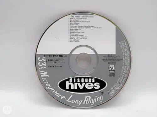 Cd The Hives - Veni Vidi Vicious 2002 Musart Solo Disco Orig