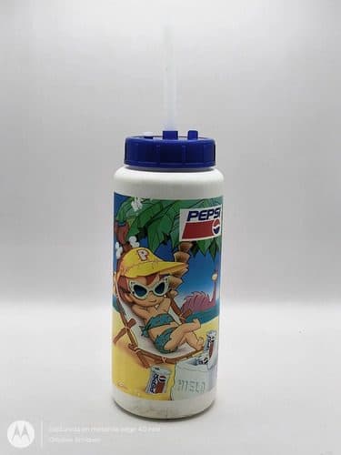 Pepsilindro Picapiedra Peebles Vintage De Colección 90's Peebles Picapiedra — Coleccionables vintage, años 90s