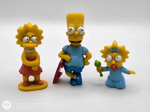Lote Figuras De Los Simpsons Sonrics 1994 Retro 3-pack — Coleccionables vintage, años 90s