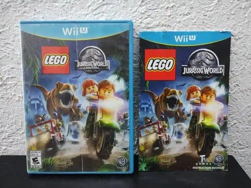 Jurassic World Lego Nintendo Wii U Solo Caja Y Manual — Gaming vintage, años NOW