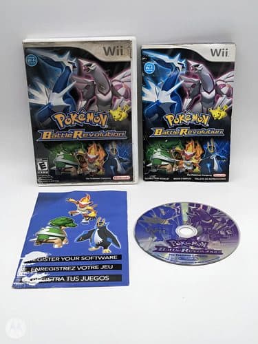 Pokémon Battle Revolution Wii No Sirve Cd Solo Caja Y Manual
