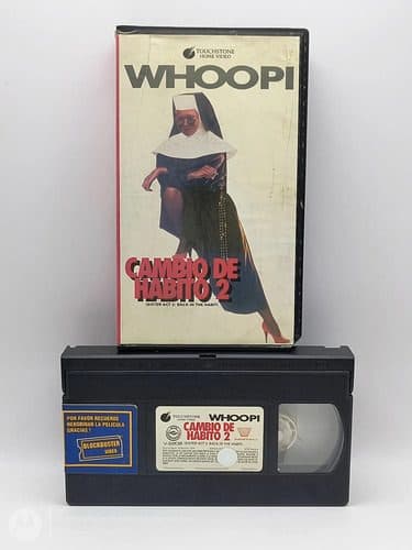Película Vhs Whoopi Cambio De Hábito 2 Touchstone Pictures