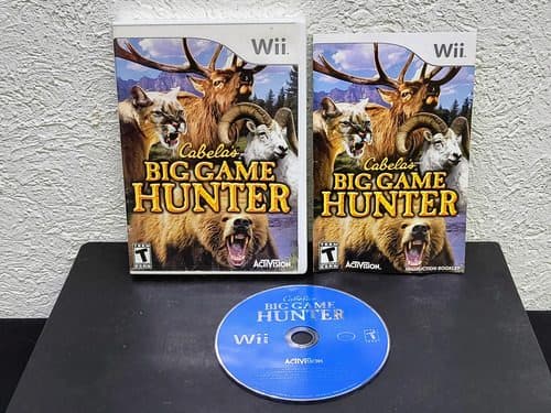 Cabela's Big Game Hunter Para Nintendo Wii Activision Orig