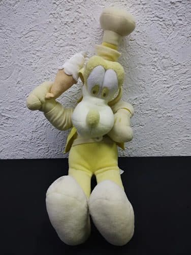 Peluche Goofy Tribilin Sega Disney Amarillo Cono Helado 48cm Amarillo