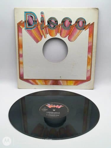 Disco Lp Acetato Liquid Gold El Amor De Mi Nena Musart 1979 Estándar