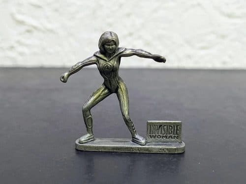 Figura Metálica Invisible Woman Bimbo Marvel Promo 2007 — Coleccionables vintage, años NOW