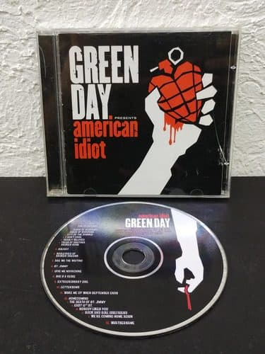 Cd Green Day - American Idiot Warner Music 2004 Original Estándar — Audio vintage, años NOW