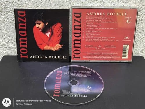 Cd Andrea Bocelli - Romanza Polydor 1996 México