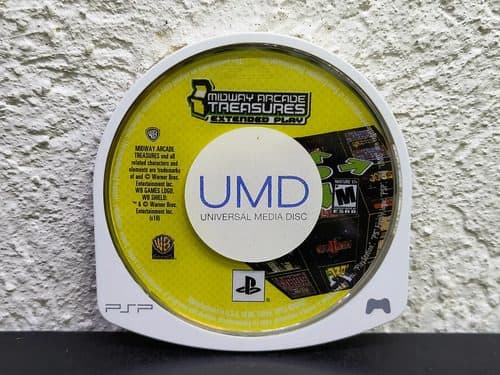 Midway Arcade Treasures Extended Play Para Psp Umd Solo Disc — Gaming vintage, años NOW