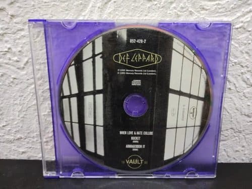 Cd Def Leppard - When Love And Hate Collide 1995 Solo Disco Estándar