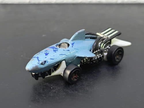 Shark Cruiser Azul Hot Wheels 2011 1186 1:64 Vintage Orig Azul Acero