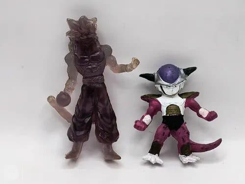 Lote Figuras Dragon Ball Bootleg Goku Y Freezer Retro 2pz