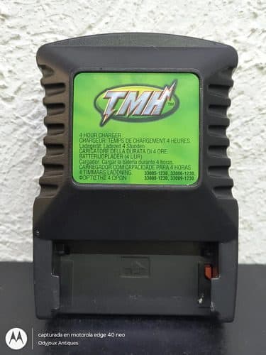 Cargador Original Mattel-tmh Para Batería Nicd 8.5v 530ma Negro