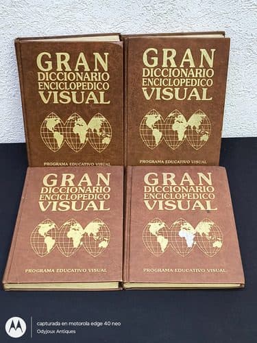 Gran Diccionario Enciclopédico Visual Autor Armando Garzon — Coleccionables vintage, años 90s