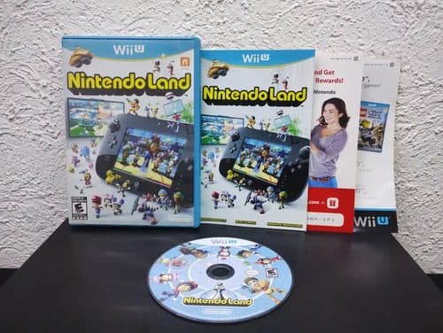 Nintendo Land Para Wii U Completo Usado Original — Gaming vintage, años NOW