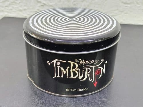 Lata Metálica El Mundo De Tim Burton Coleccionable Vintage — Coleccionables vintage