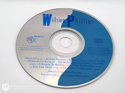Cd Wilson Philips-homónimo 1994 Sbk Récords Solo Disco Orig — Audio vintage, años 90s