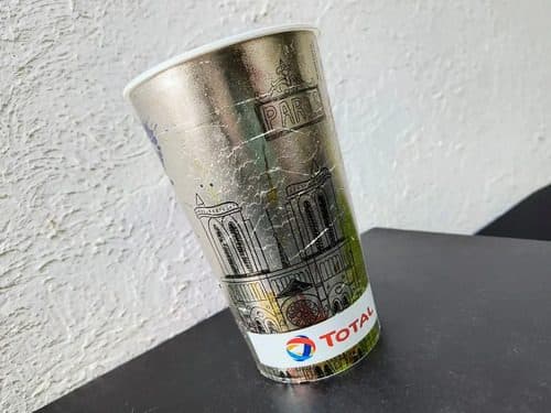 Vaso Promocional Total Energizamos La Vida Torre Eiffel