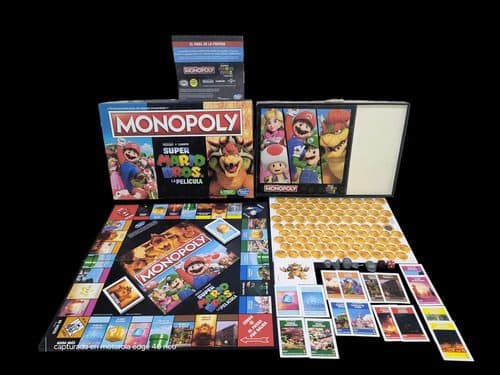 Monopoly Super Mario Bros La Película Hasbro Gaming — Gaming vintage, años NOW
