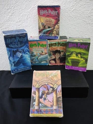 Harry Potter Semi Coleccion Audio Libros Cassettes Vintage 6 — Coleccionables vintage, años NOW