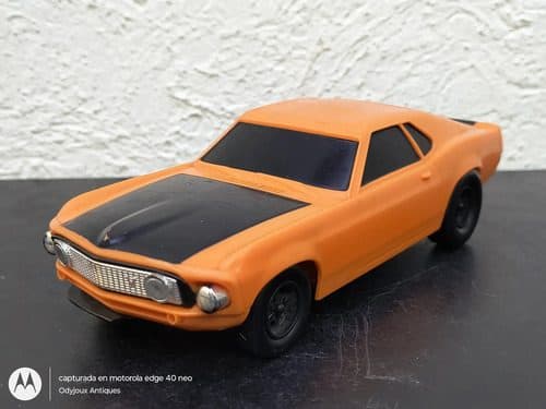Vehículo De Juguete Ford Mustang Boss Boley 2000 Con Sonidos Ford Mustang Boss Naranja Con Negro
