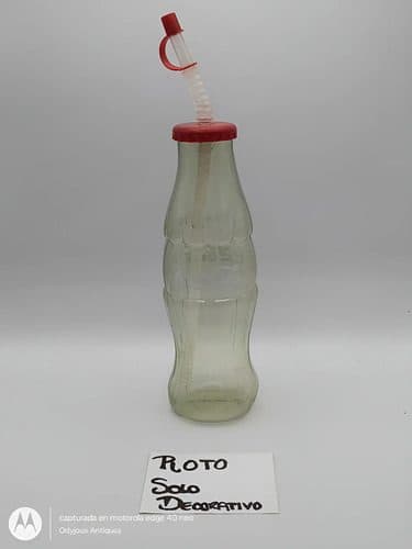 Cocalindro En Forma De Botella Coca Cola Vintage 30cm Roto Cocalindro En Forma De Botella Coca Cola Vintage 30cm — Coleccionables vintage, años 80s