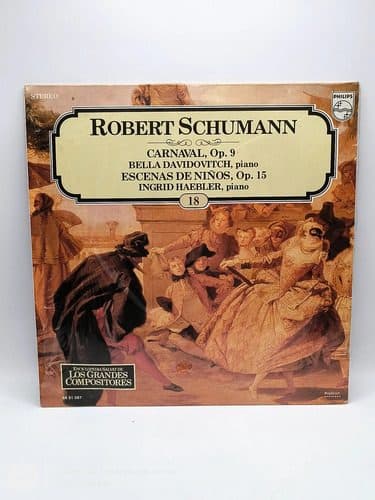 Disco Lp Los Grandes Compositores Salvat Robert Schumann #18 Edición Limitada