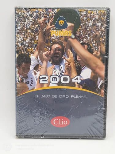Dvd El Año De Oro Pumas 2004 Clío México Original