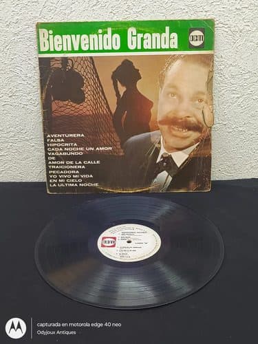 Disco Vinilo Bienvenido Granda Con La Tropicana Miguel Ruiz — Audio vintage